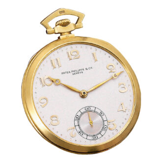 Swiss 18k gold Art Deco keyless lever dress watch Circa 1929