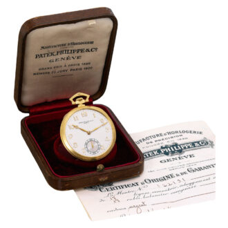 Swiss 18k gold Art Deco keyless lever dress watch Circa 1929