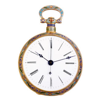 Swiss Jacot duplex watch for the Chinese market Circa 1835