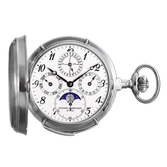 Extremely rare Swiss platinum complicated lever Circa 1925