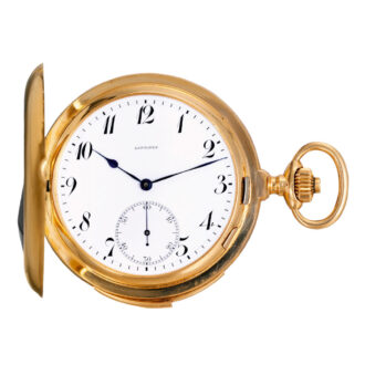 Very fine Swiss 18k gold repeating carillon lever Circa 1910