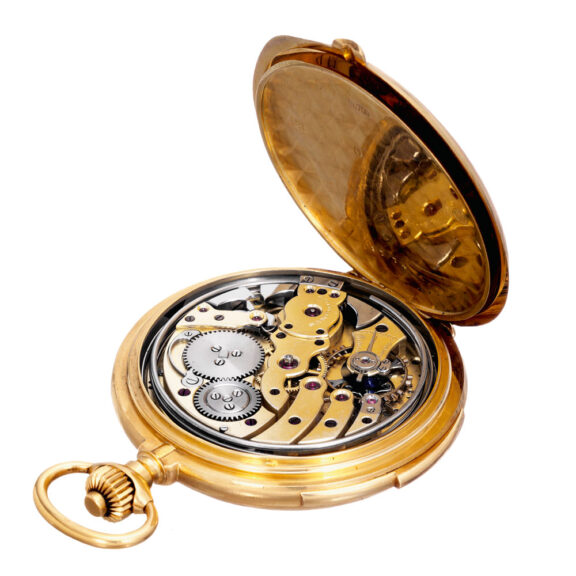 Very fine Swiss 18k gold repeating carillon lever Circa 1910 Very fine Swiss 18k gold repeating carillon lever Circa 1910