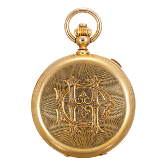 Historically important French 18k gold chronograph Circa 1928 Historically important French 18k gold chronograph Circa 1928