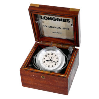 Rare Swiss aluminium centre seconds siderograph Circa 1943