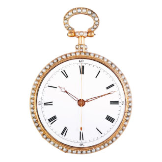 Swiss musical watch made for the Chinese market Circa 1820