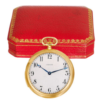 Elegant French gold and enamel repeating lever Circa 1920