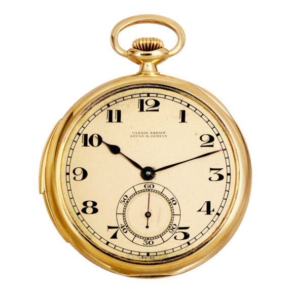 Swiss 18K gold minute repeating lever dress watch Circa 1927