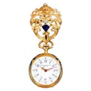 Swiss Art Nouveau lever with brooch/necklace fitting Circa 1900
