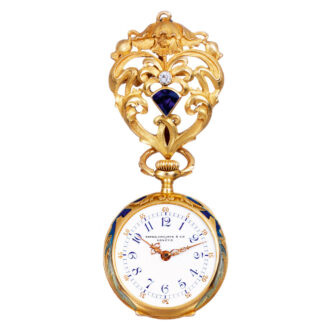 Swiss Art Nouveau lever with brooch/necklace fitting Circa 1900