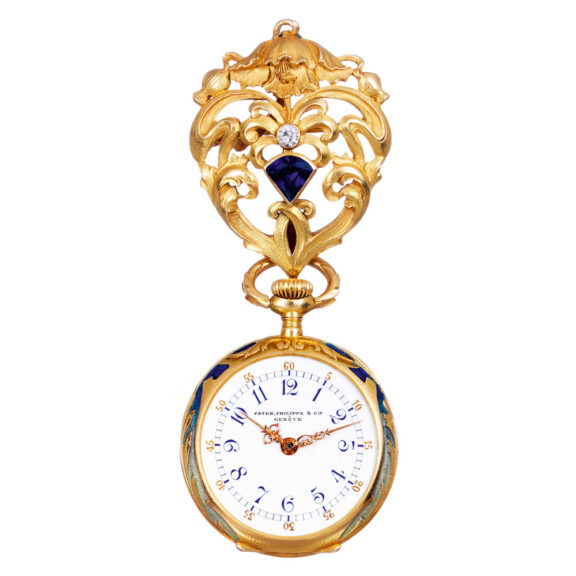 Swiss Art Nouveau lever with brooch/necklace fitting Circa 1900