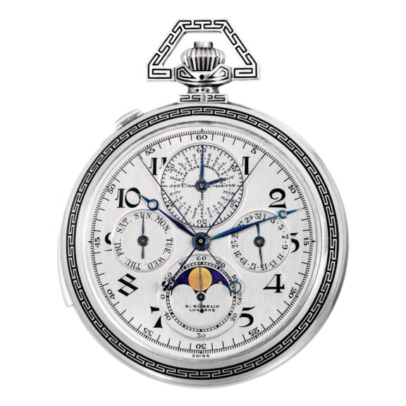 Swiss repeating split-seconds chronograph Circa 1912 and 1923