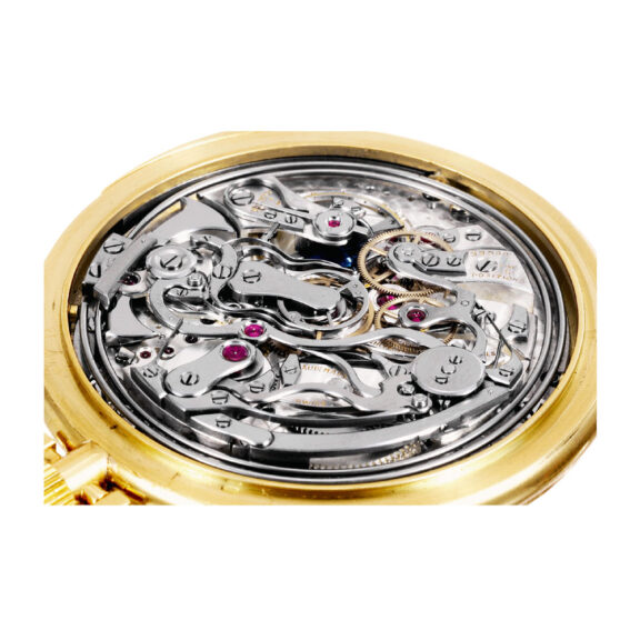 Important Swiss gold lever with 10 complications Circa 1963 Important Swiss gold lever with 10 complications Circa 1963
