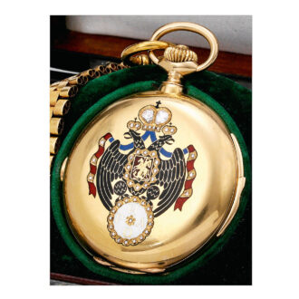 Russian complicated Imperial presentation watch Circa 1910