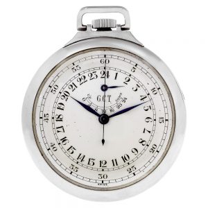 Swiss antimagnetic centre seconds lever watch Circa 1940