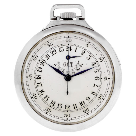 Swiss antimagnetic centre seconds lever watch Circa 1940