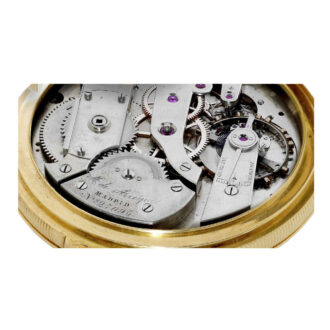 Extremely early Swiss gold atronomic lever watch Circa 1866