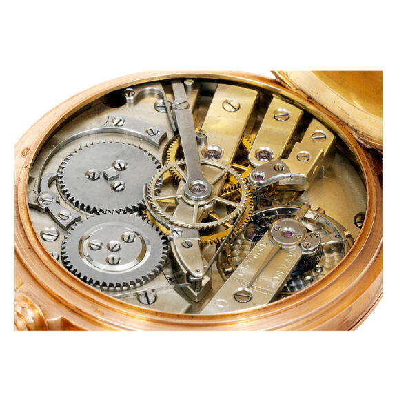 Swiss 18K rose gold dead centre seconds lever Circa 1870 Swiss 18K rose gold dead centre seconds lever Circa 1870