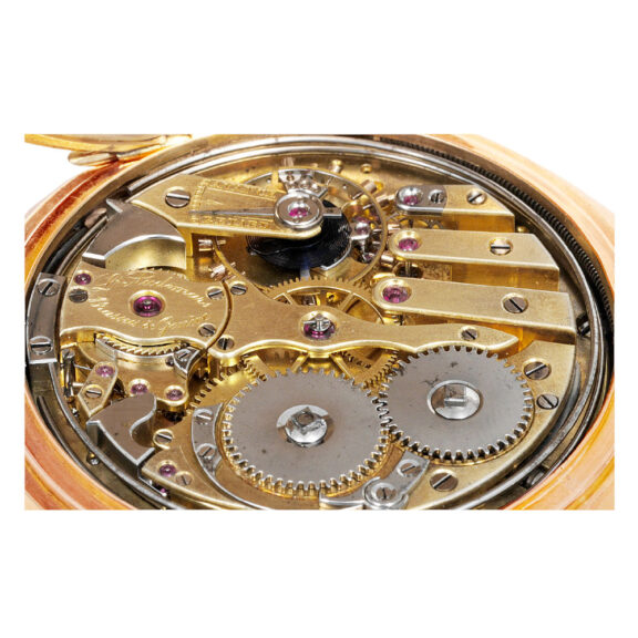Swiss 18K rose gold minute repeating lever watch Circa 1890 Swiss 18K rose gold minute repeating lever watch Circa 1890
