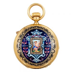 Swiss gold lever for the South American market Circa 1870