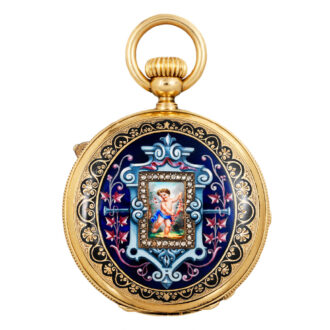 Swiss gold lever for the South American market Circa 1870