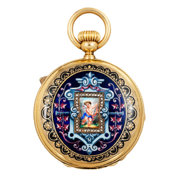 Swiss gold lever for the South American market Circa 1870