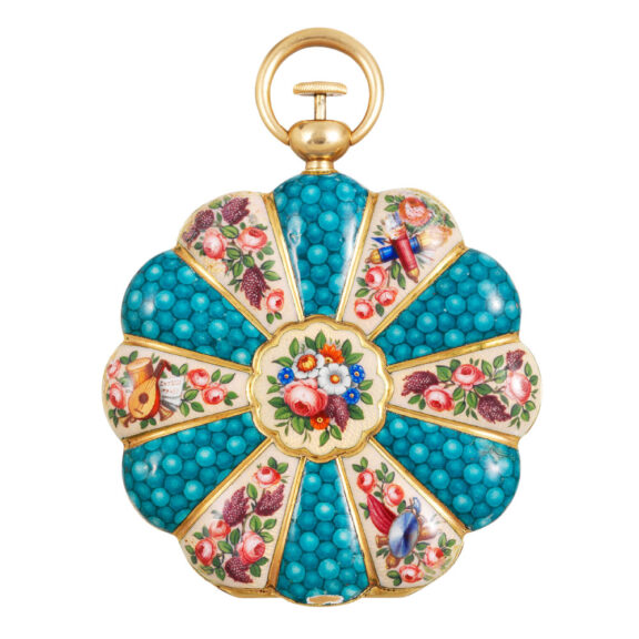 Swiss cylinder watch made for the Islamic market Circa 1830
