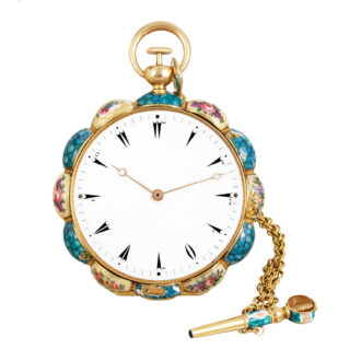 Swiss cylinder watch made for the Islamic market Circa 1830