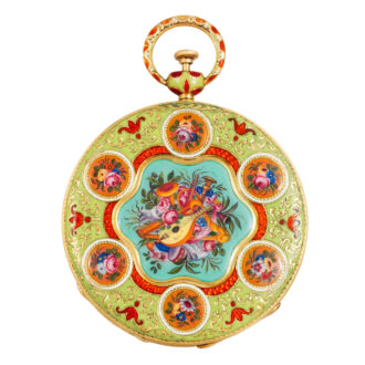 Swiss cylinder watch made for the Eastern market Circa 1840