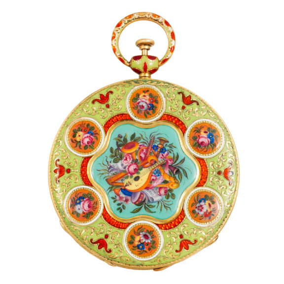 Swiss cylinder watch made for the Eastern market Circa 1840