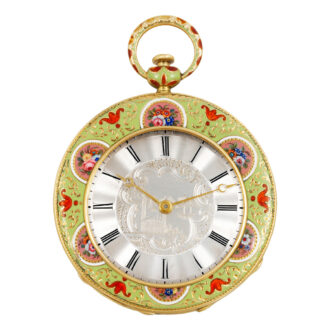 Swiss cylinder watch made for the Eastern market Circa 1840