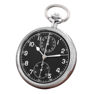 Rare Swiss chrome cased navigational stopwatch Circa 1955