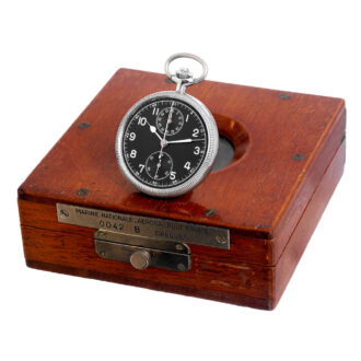 Rare Swiss chrome cased navigational stopwatch Circa 1955