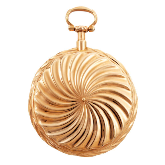 French 18K rose gold quarter repeating verge watch Circa 1800 French 18K rose gold quarter repeating verge watch Circa 1800