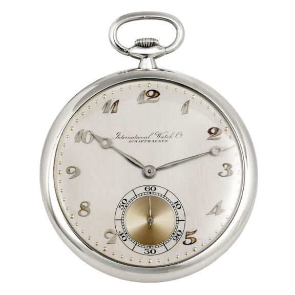 Swiss 18K white gold keyless lever dress watch Circa 1930