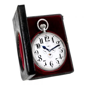 Swiss nickel Goliath watch for the Hispanic market Circa 1900