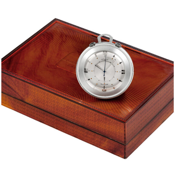 Swiss centre seconds lever travel pocket watch Circa 1965 Swiss centre seconds lever travel pocket watch Circa 1965