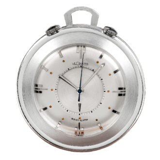 Swiss centre seconds lever travel pocket watch Circa 1965