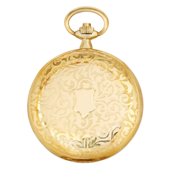 Swiss gold hunting cased keyless lever dress watch Circa1965