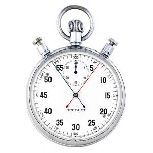 Swiss split seconds chronograph stopwatch with register Circa 1940