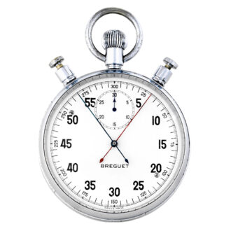 Swiss split seconds chronograph stopwatch with register Circa 1940