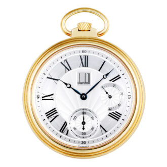 Swiss 18 Carat gold lever with power reserve indication Circa 2000