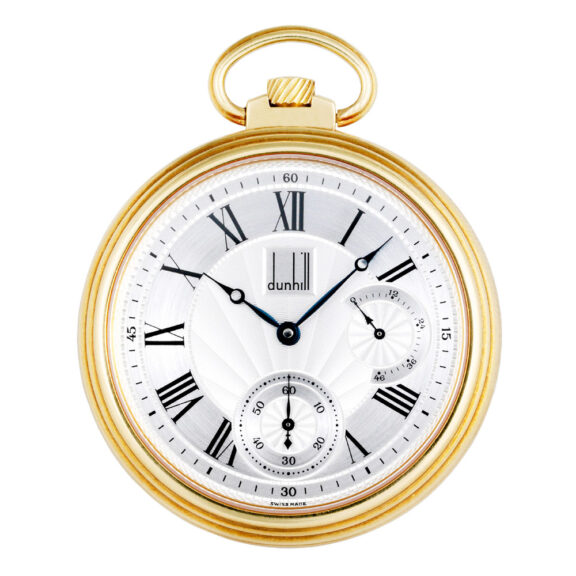 Swiss 18 Carat gold lever with power reserve indication Circa 2000