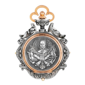 Magnificent Swiss rose gold exhibition type watch Circa 1911