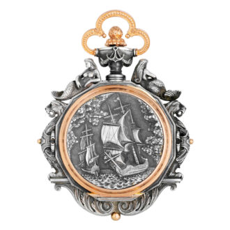 Magnificent Swiss rose gold exhibition-type watch Circa 1911