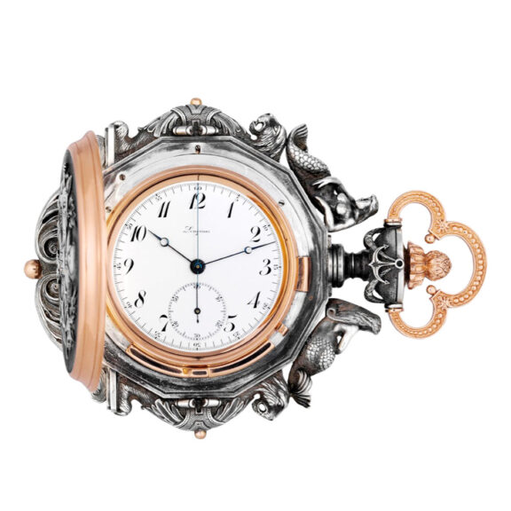 Magnificent Swiss rose gold exhibition-type watch Circa 1911 Magnificent Swiss rose gold exhibition-type watch Circa 1911