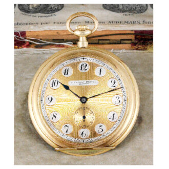 Swiss gold and enamel keyless lever dress watch Circa 1920