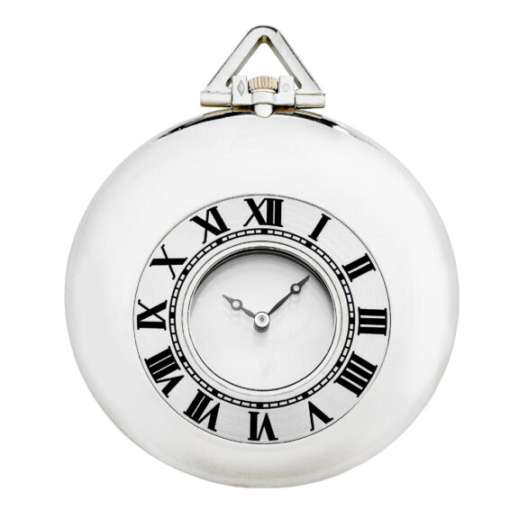 French half hunter cased lever mystery dress watch Circa 1985