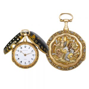 English gold verge watch made for the Islamic market Circa 1790