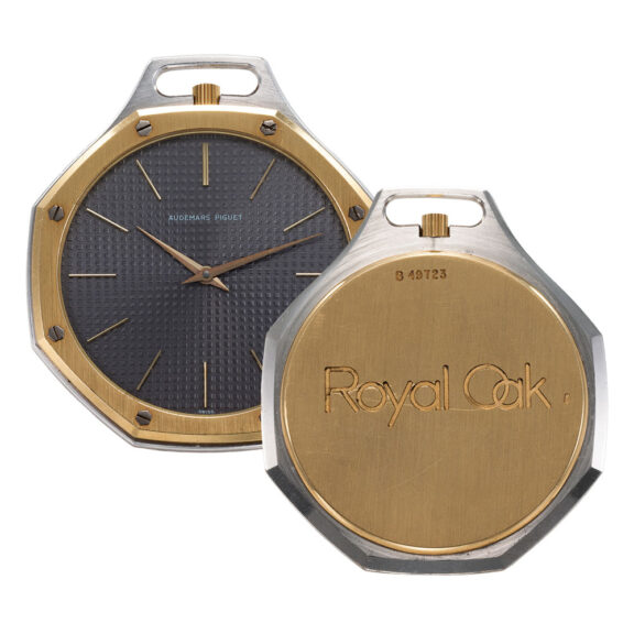 Swiss gold and stainless steel octagonal lever watch Circa 1979