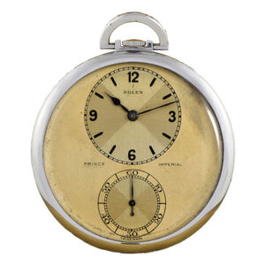 Swiss steel open faced keyless lever dress watch Circa 1940